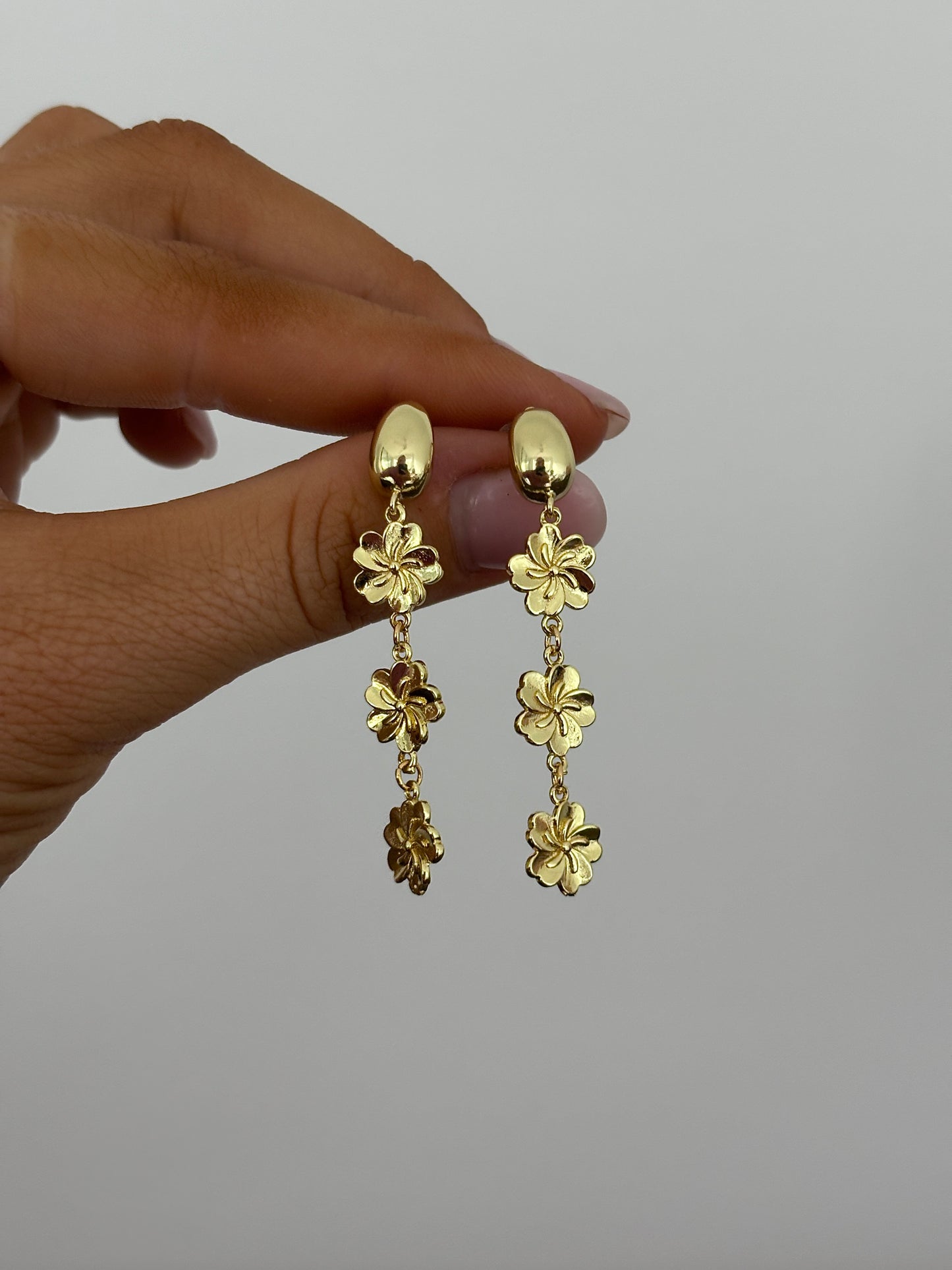 Plumeria Studs