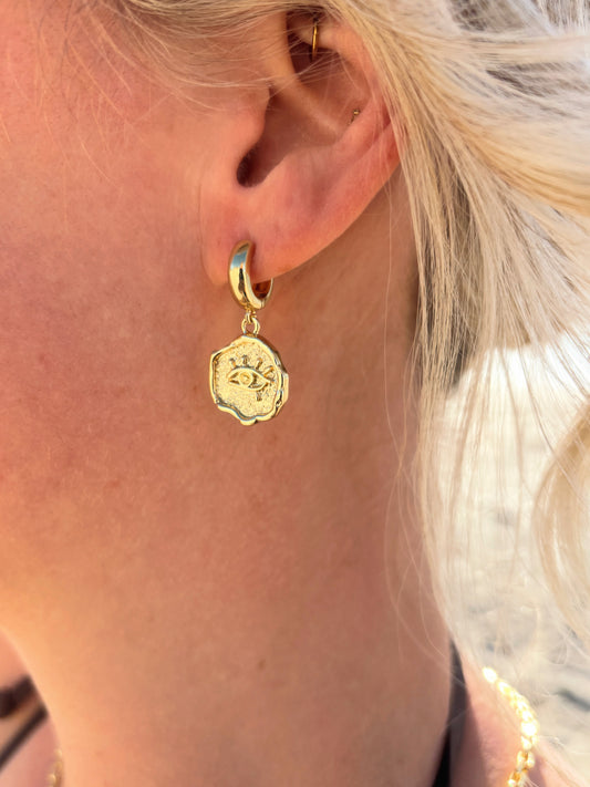 Evil Eye Earrings