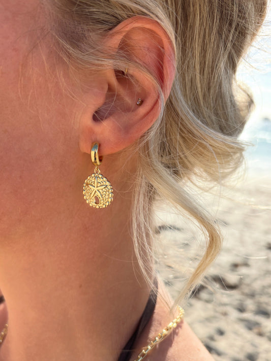 Sand Dollar Earrings