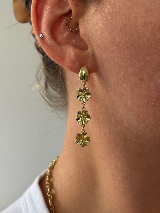Plumeria Studs